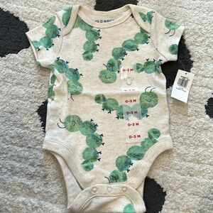 Caterpillar onesie